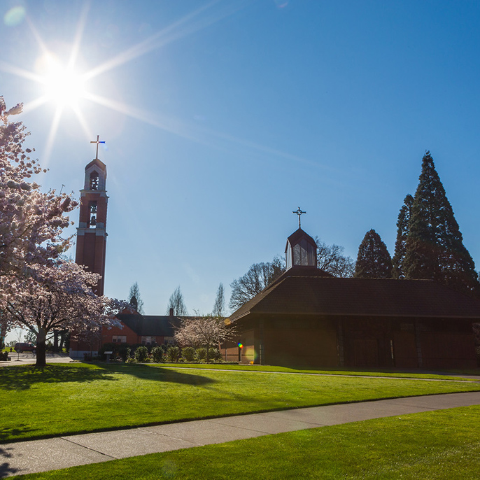 The University of Portland Bell Tower