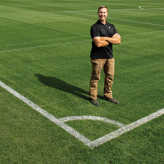 Kevin White Athletics Field Manager
