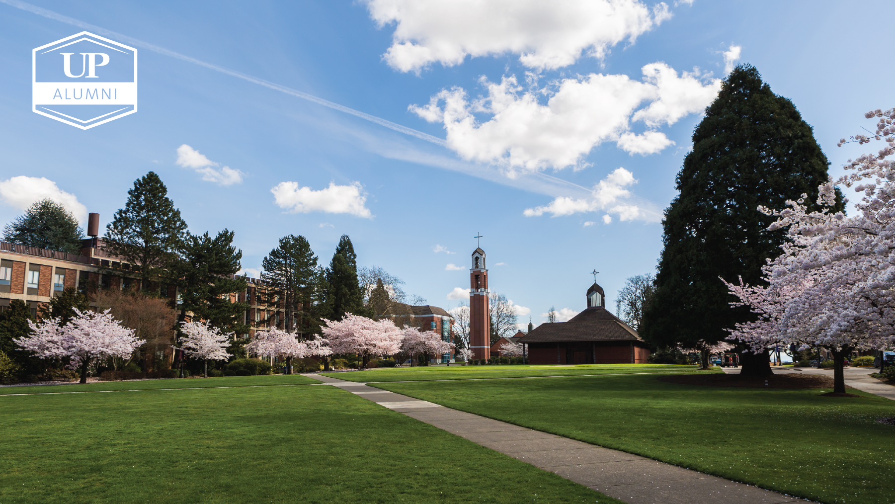 Spring Image of Chapel and Bell Tower