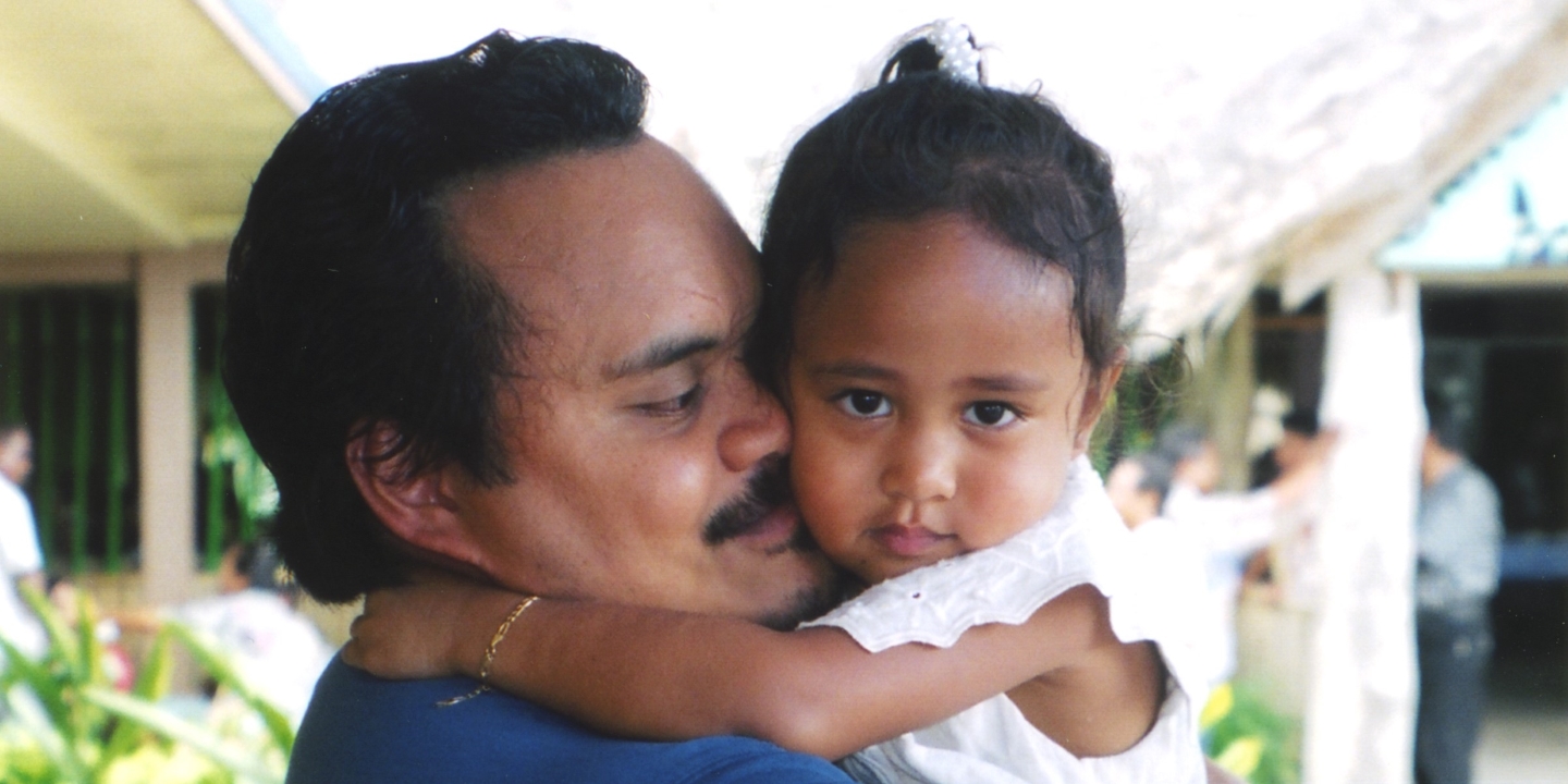 Wayne and his niece.