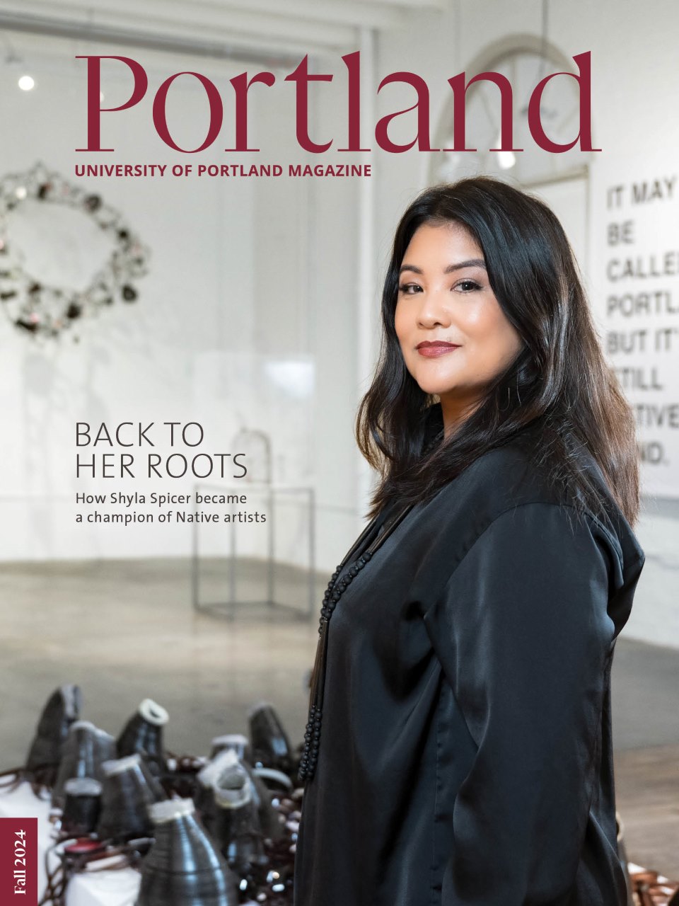 The cover of the Fall 2024 issue of Portland magazine