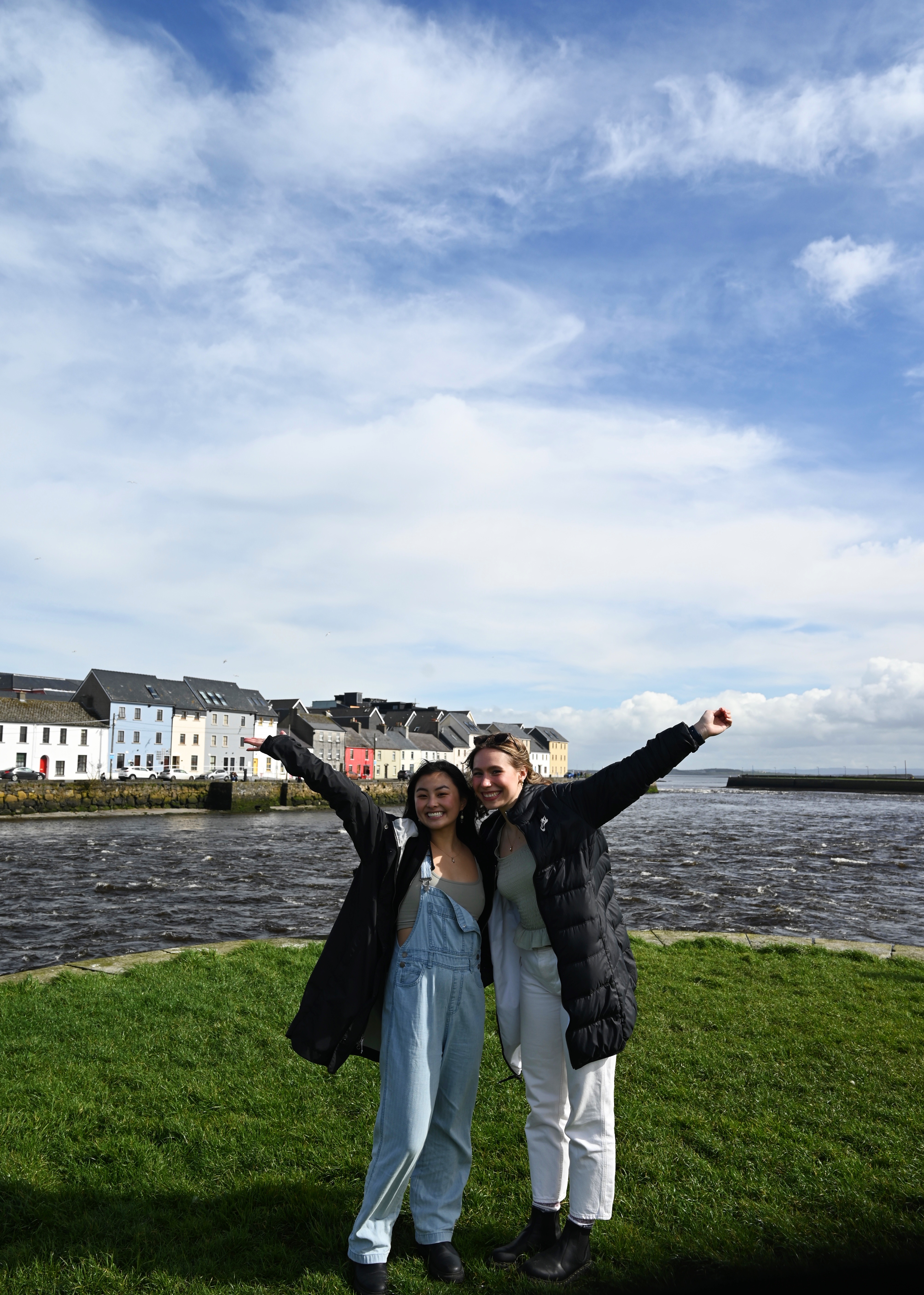 Malia Kaiser and Cam Wilder in Galway